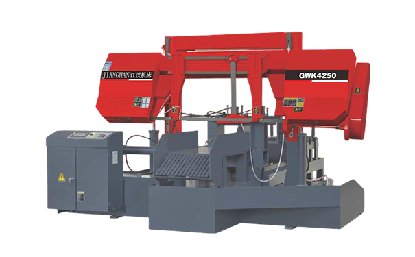 自流井GWK4250数控双柱龙门卧式带锯床