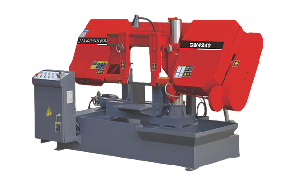 自流井GW4240双柱卧式带锯床